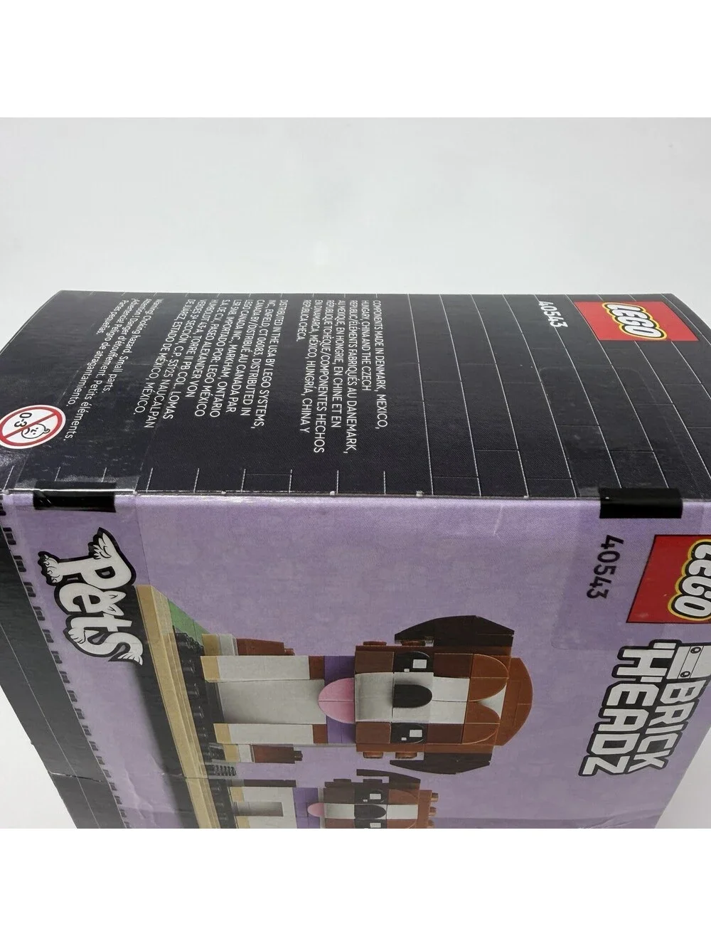 LEGO Brickheadz Pets: Saint Bernard Dog & Puppy Set 40543 New, Sealed